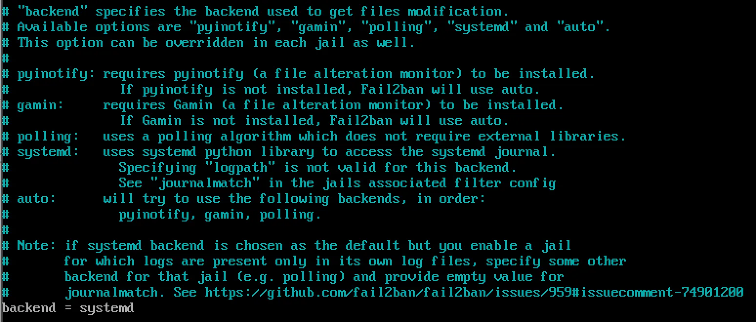 Fail2Ban Service Start