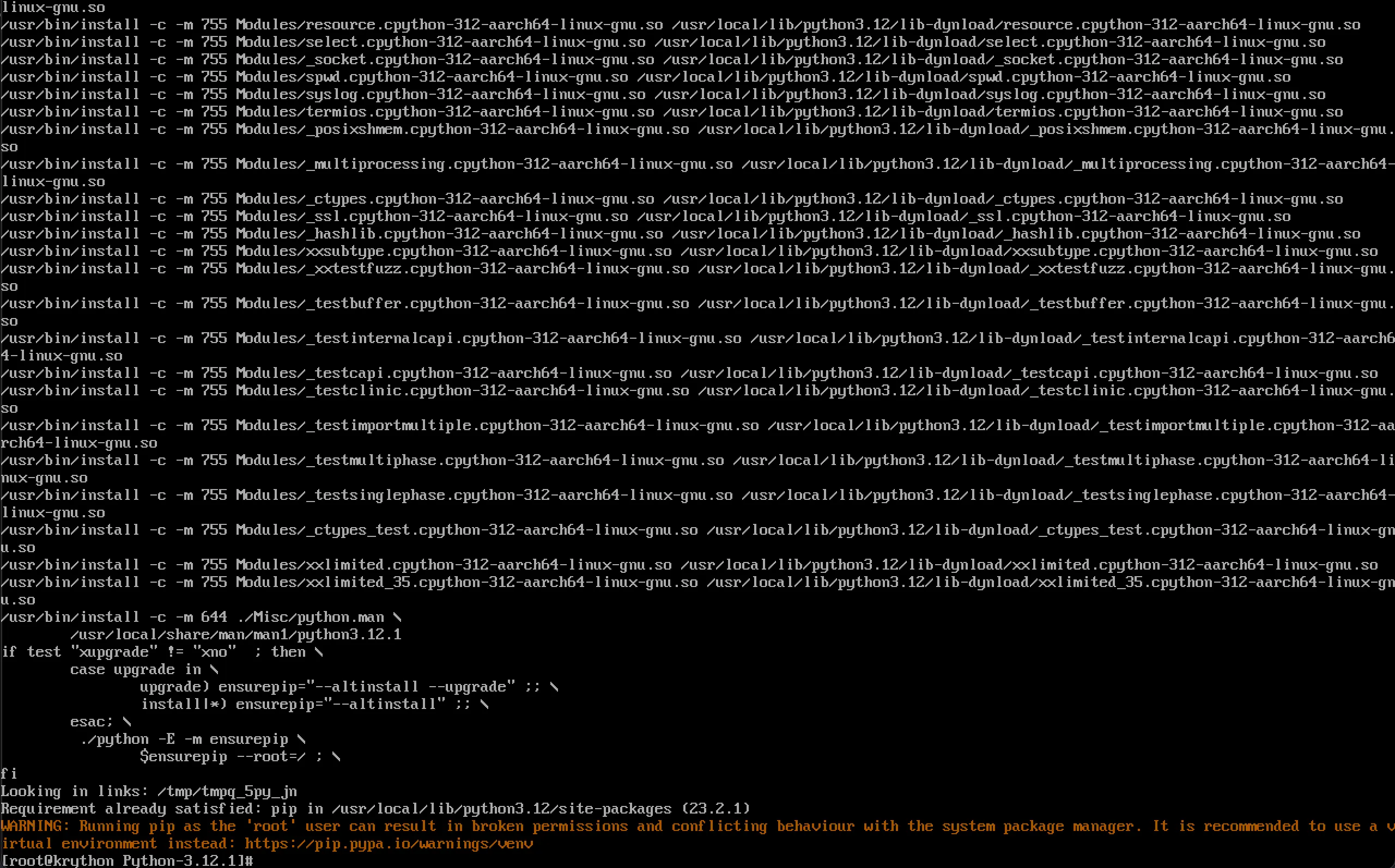 Python Installation