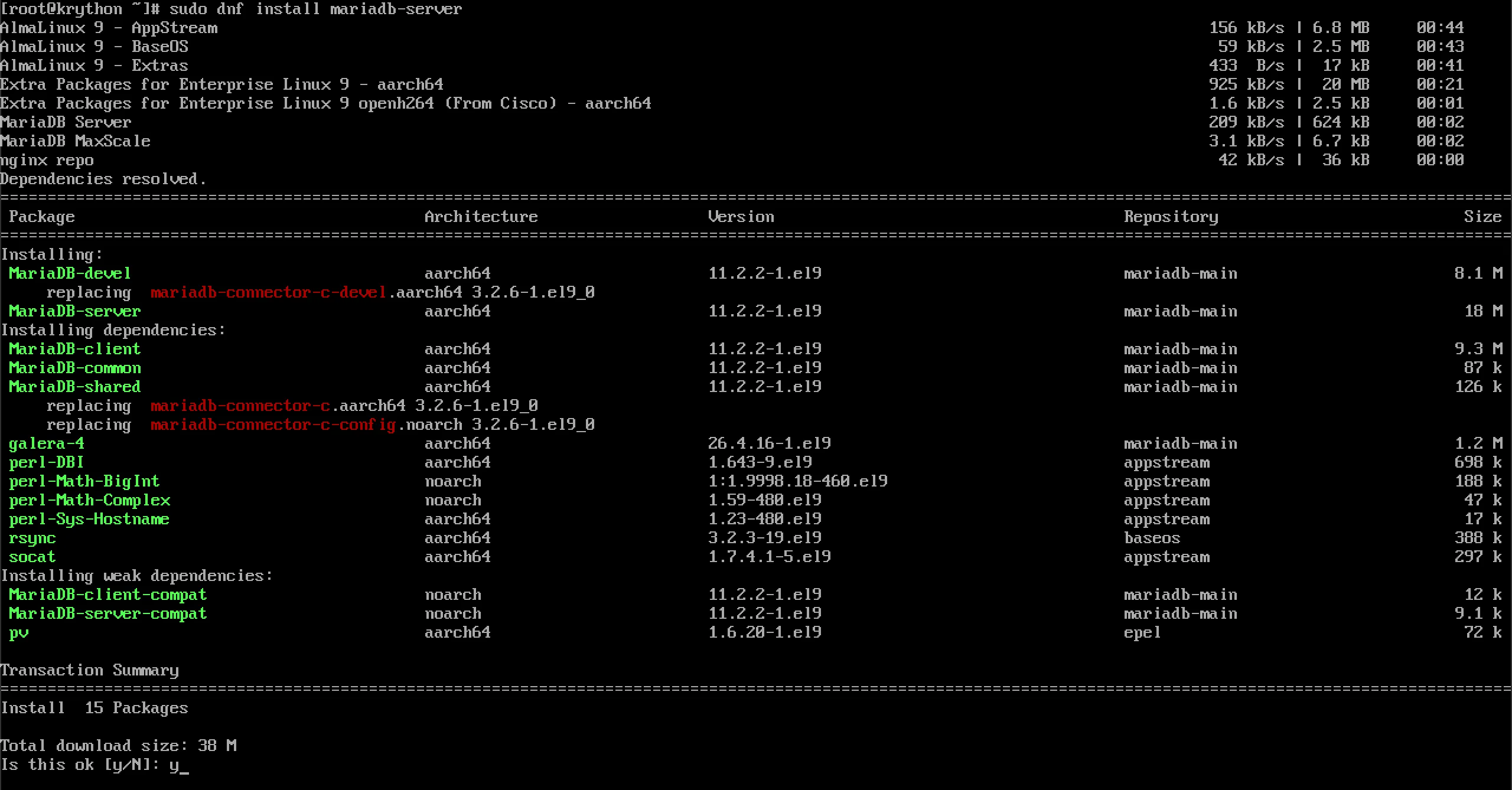 MariaDB Security Installation